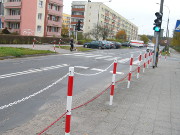 Sygnalizacja świetlna przejście dla pieszych Kędzierzyn