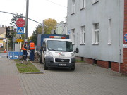 Budowa sygnalizacji świetlnej w Knurowie